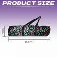 thumbnail image 3 of TELOLY Yoga Mat Bags,Waterproof Fabric Plus Oxford Cloth Gym Bag with Yoga Mat Holder,26.97"*5.91"*0.79" Tear Resistant Yoga Mat Carrier,Style1, 3 of 7