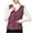 Purple, variant on Hueook Winter Vest for Women Lightweight Warm Winter Coats Polar Soft Vests Outerwear with Zip Up Pockets Sleeveless Jacket for Winter 50% Off Clearance