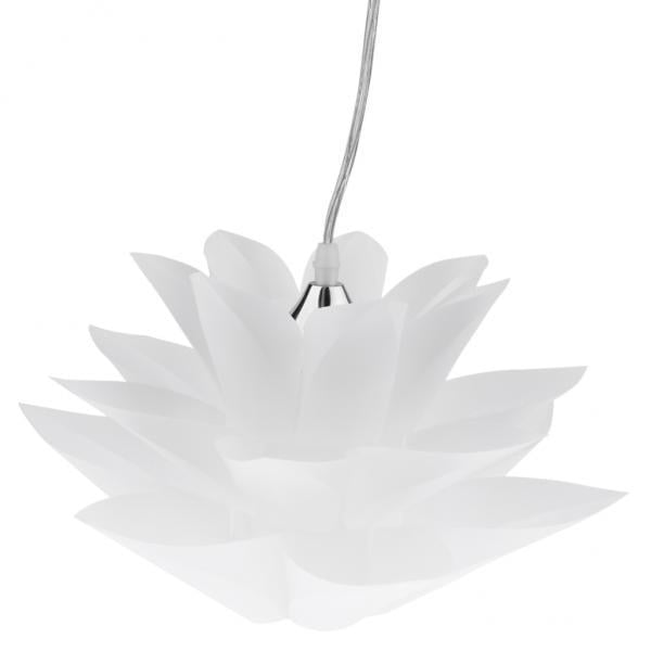 2x Kit de bricolaje Lotus Chandelier PP Pantalla colgante Suspensión Techo Colgante Lámpara de pantalla Lámpara de sombra para vacaciones, sala de est Zulema Pantalla de lámpara Lotus Shades