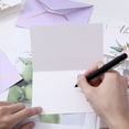 thumbnail image 5 of Violet 4x6 Inch Heavy Duty Thank You Cards with Envelopes 36 Pack for Weddings, Showers, Small Businesses, 5 of 7