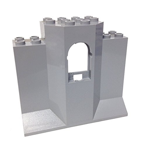 Brick Building Sets Original Lego Parts Castle Wall Panel 3 X 8 X 6 With Window Light Bluish Gray Walmart Com Walmart Com