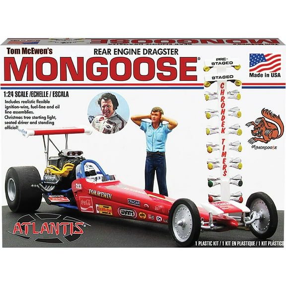 ATLANTIS TOY & HOBBY INC. Tom McEwen Rear Engine Dragster AANM7529 Plastic Models Other Misc