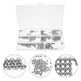 thumbnail image 3 of MasteelfCA Kit d'Assortiment de 510 Boules en Acier Inoxydable, 3 of 7