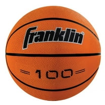Franklin Sports Intermediate Size Grip-Rite 100 Rubber Basketball, 28.5
