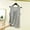 Gray, variant on Jerdar Women Plus Size Tank Tops Casual Sleeveless Crew Neck Pleated Front Flowy Loose Camisoles Cami Shirts Blouses XL