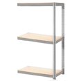 thumbnail image 3 of Global Industrial B2297246 84 x 48 x 18 in. Expandable 3 Level Add-On Rack with Wood Deck, Gray, 3 of 3