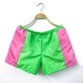 thumbnail image 6 of ZAZYULZ Men And Women's Disco Retro Fashion Party Stage Carnival Sportswear Shorts Suit(Green,Xl), 6 of 7