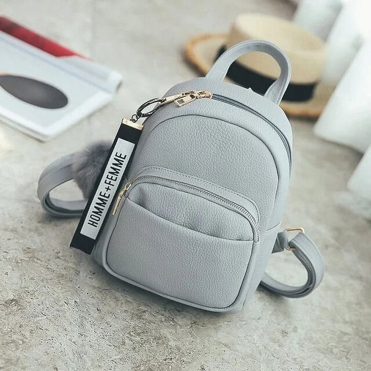 Women Backpack School Bag Leather Softback Multi-Function Waterproof Small  Casual Fashion Backpacks For Teenage Girls Women Bags - Walmart.ca