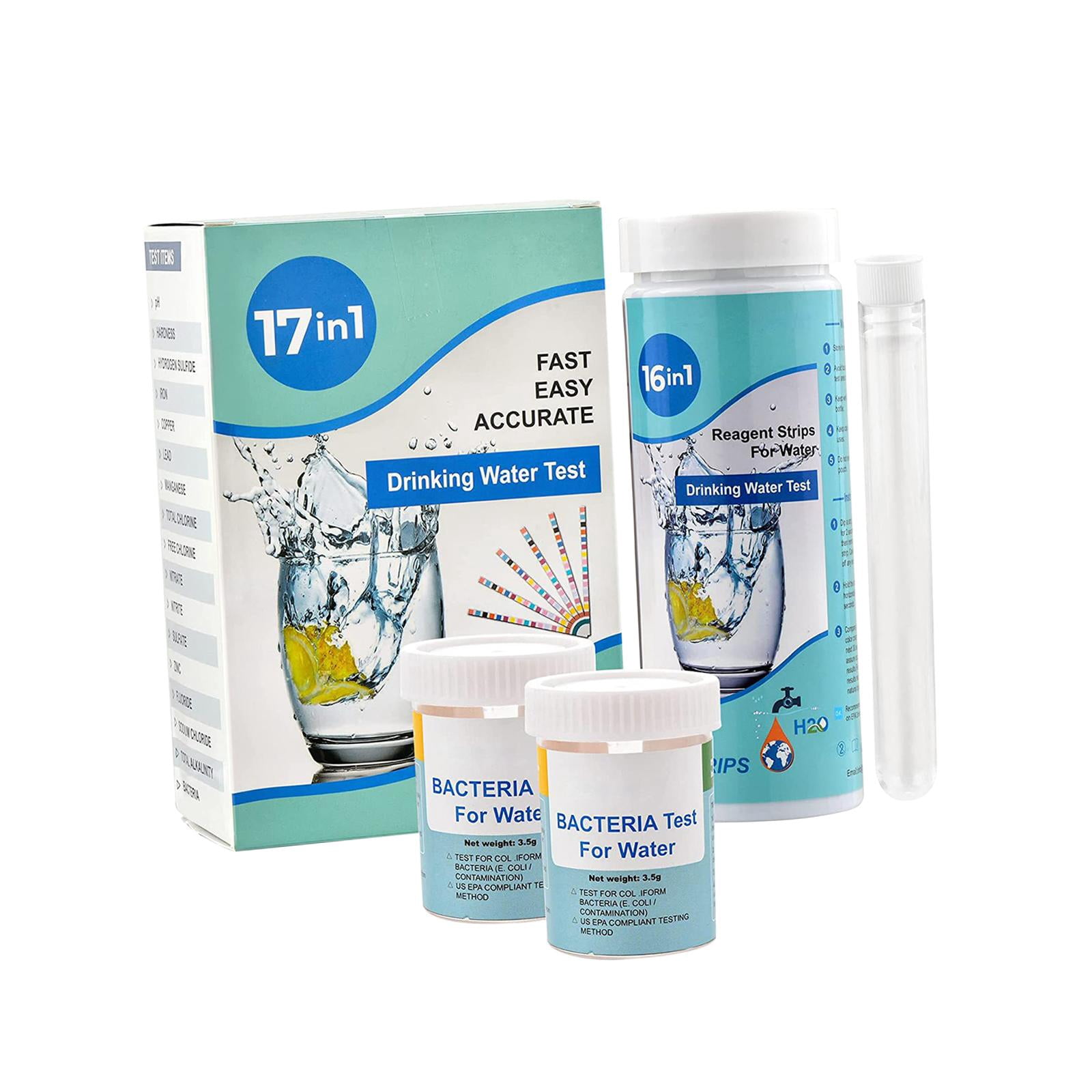 Nishiyuenyi Water Testing Set for Drinking Water Total Alkali PH Paper Water Quality Testing