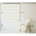 thumbnail image 6 of Ambesonne Cartoon Peel & Stick Wallpaper for Home, Colorful Festive Balloons, 13"x72", Multicolor, 6 of 6