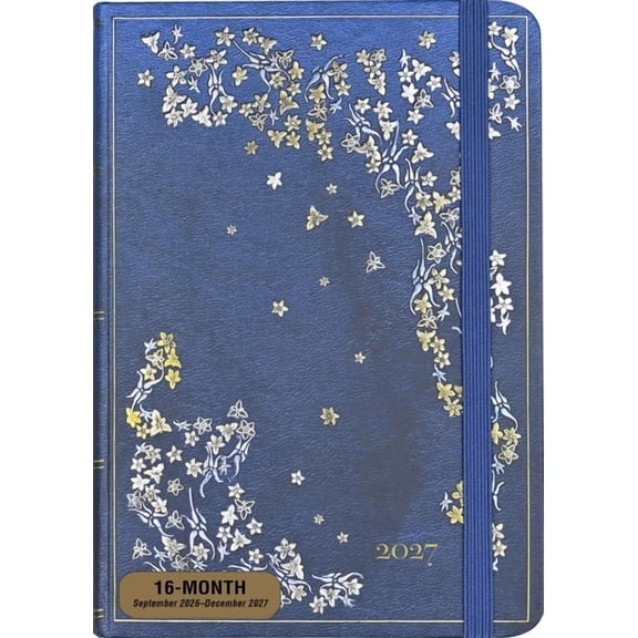 2027 Gilded Branch Weekly Planner (16 Months, Sept 2026 to Dec 2027), (Paperback)
