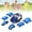 Blue3, variant on Kids Protective Gear Set - 2 Knee Pads + 2 Elbow Pads + 2 Wrist Guards + 1 Helmet - for Skateboard Scooter Bike Cycling Skiting, for Boys Girls Ages 3-9, Kids Helmet and Pads Set, Sport Gear, Black