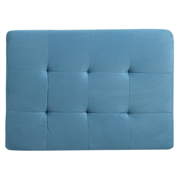 Aqua tufted ottoman discount