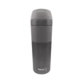 thumbnail image 1 of Termo de Acero Inoxidable 450 ml Doble Pared Steiner Diseño Moderno con Fajilla de Silicón, Gris, 1 of 5