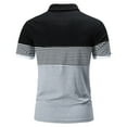 thumbnail image 1 of Cathalem Polo Homme Coupe Régulière Mode, Gris m, 1 of 5