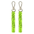 thumbnail image 1 of Llavero de Cuerda [2PCS] - Charm de Bolsa Boho - [Verde] Llavero Trenzado, 1 of 6