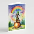 thumbnail image 6 of Dachshund St Patrick's Day Greeting Cards Pack of 8 7 in x 5 in, 6 of 24