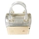 thumbnail image 5 of MIFORINES Bolso de mano con asa superior en forma de almohada de gelatina de verano para mujer, bolso de cristal transparente de Color caramelo, 5 of 5