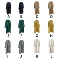 thumbnail image 4 of Sonducket Otoño Invierno frente abierto abrigo boda fiesta ceremonia niñas cálido cárdigan manga larga solapa ropa con bolsillos laterales ropa Abrigos y chamarras Beige METRO Sonducket AP013494-12, 4 of 6