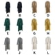thumbnail image 4 of sweethay Otoño Invierno frente abierto abrigo boda fiesta ceremonia niñas cálido cárdigan manga larga solapa ropa con bolsillos laterales ropa Abrigos y chamarras Amarillo S sweethay AP013494-07, 4 of 6
