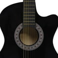 thumbnail image 6 of vidaXL Guitar Beginner Cutaway Guitar Acoustic Guitar with 6 Strings Basswood, 6 of 22