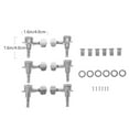 thumbnail image 2 of LOLIPPYY 1 Set Metal Guitar Tuning Pegs Accurate Flexible Replacement Parts for Guitar Tuning, 2 of 8