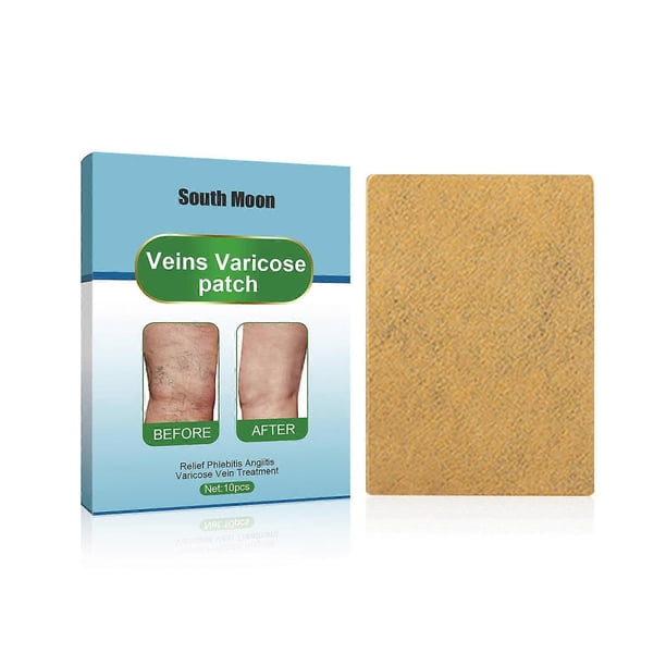 10pcs Varicose Vein Repair Patch Effective Convenient Plant Extracts Patch for Postpartum Obese People