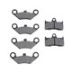 thumbnail image 2 of 6 pcs Front Rear Brake Pads Motorcycle Bicycle Disc Semi-metallic for CF moto CF 500 600 X5 X6 X8 U5 ATV UTV Moto Parts., 2 of 5