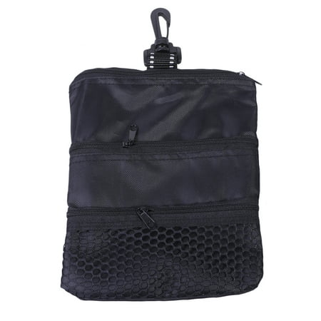

1PC Portable Tee Storage Bag Ball Pouch Holder Accessories (Black)