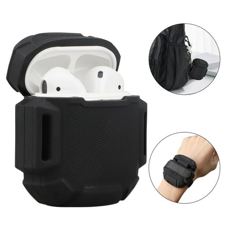 Compatible for AirPods Case, 2019 Newest 360° Protective Silicone Earpods Case Cover Compatiable with Apple AirPods