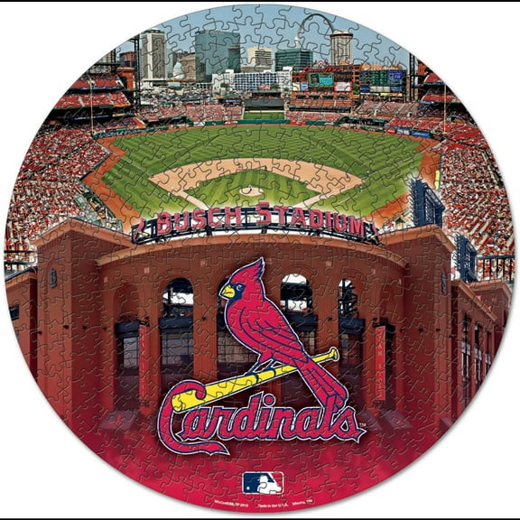 WinCraft St. Louis Cardinals Round 500-Piece Puzzle