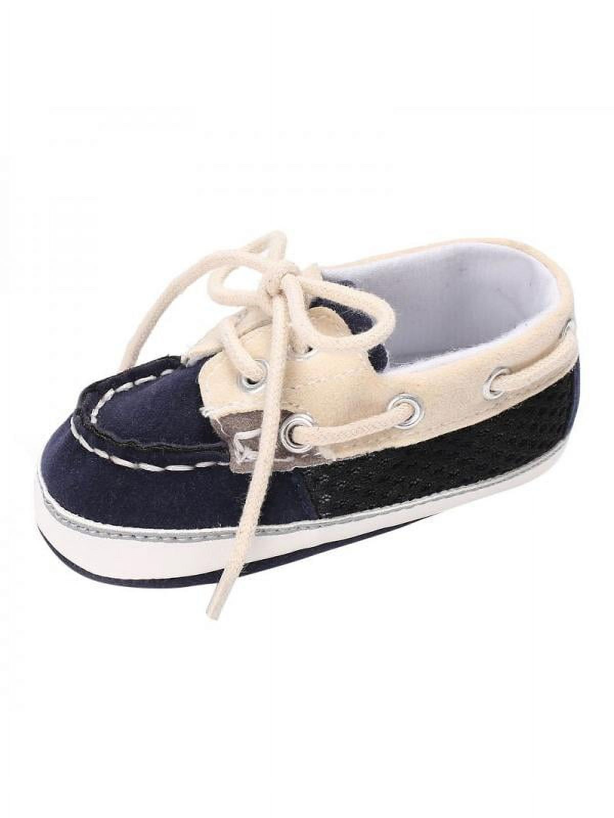 Baby Boy Casual Shoes Toddler Infant Sneaker Soft Sole Crib Shoes - image 5 of 11