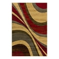 thumbnail image 3 of Unique Loom Barista Collection Area Rug - Ngada (6' x 9' Rectangle Beige/Red), 3 of 7