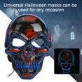 thumbnail image 1 of Máscara de disfraces de Cosplay de Halloween Máscara de Halloween Máscara de disfraces de miedo de calavera Máscara de fiesta de cosplay de Halloween Máscara para fiestas de, 1 of 8