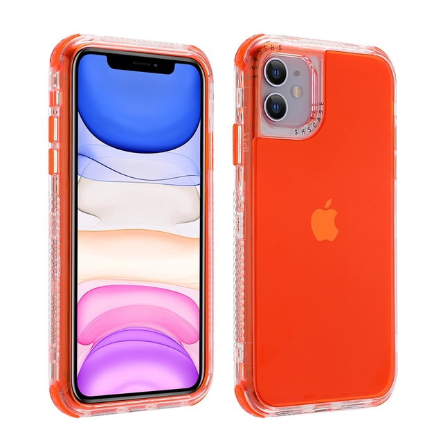 Funda de teléfono de Color caramelo a prueba de golpes para iPhone 14 13 12 11 Pro Max XS Max XR X 7 8 Plus SE 2020 funda trasera suave transparente Tan Jianjun unisex