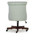 thumbnail image 6 of Linon Sinclair Manager's Chair with Adjustable Height & Swivel, 275 lb. Capacity, Mint Green, 6 of 7
