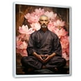thumbnail image 2 of Designart "Asana Of The Lotus In Yoga II" Yoga Floater Framed Canvas Prints, 2 of 5