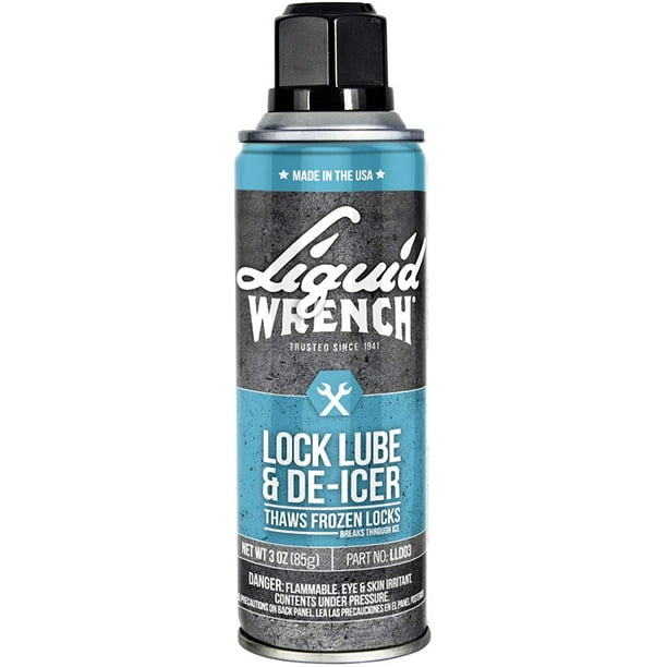Liquid Wrench LLD03/66PK Lock Lubricant and DeIcer 3 oz, (Pack of 6