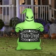 thumbnail image 4 of 3.5 Pieds Gonflable Gemmy Halloween Oogie Boogie avec Bannière, 4 of 5