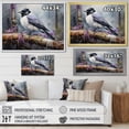 thumbnail image 4 of Designart "Observing Bird s Curiosity II" Animals Floater Framed Canvas Wall Art, 4 of 7
