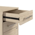 thumbnail image 4 of Hustle Rolling Storage Cabinet with Drawers in Natural Elm - Engineered Wood, 4 of 10