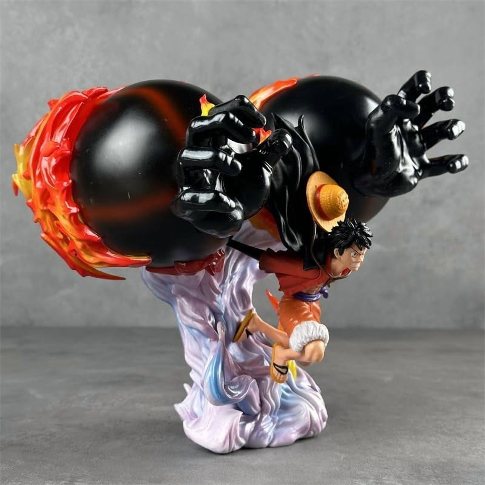 Luffy Action Figure Double Fist Third Gear Monkey·D·Luffy Figures 20CM/7.9inch PVC Character Anime Figures Statue Collection Decoration Gift