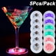 thumbnail image 2 of Pegatinas luminosas para botella, luces LED de 6cm, 5/1 piezas, posavasos para Navidad, Bar, KTV, fiesta de boda, cóctel, Copas de bebida, decoración de florero, 2 of 4