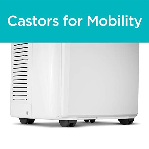BLACK+DECKER BPACT14WT 7,700 BTU SACC/CEC (14,000 BTU ASHRAE) Portable Air Conditioner for Rooms up to 700 Sq. Ft.