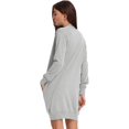 thumbnail image 3 of Women Open Front Cardigan Sweaters Pockets Long Sleeve Shrugs, 3 of 5