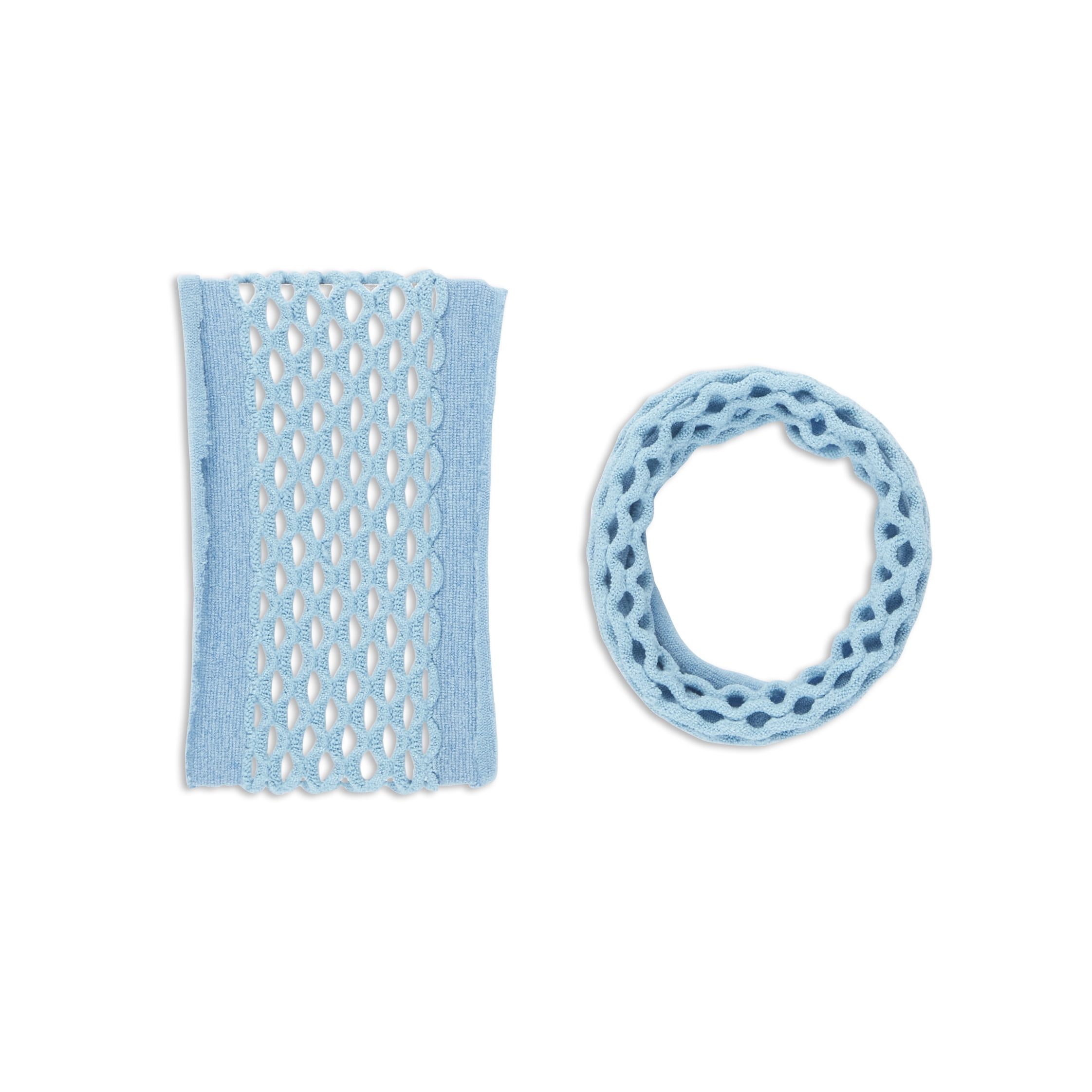 (5 pack) Scunci Consciously Minded and Sustainable Knit Ponytailers, 2 ct
