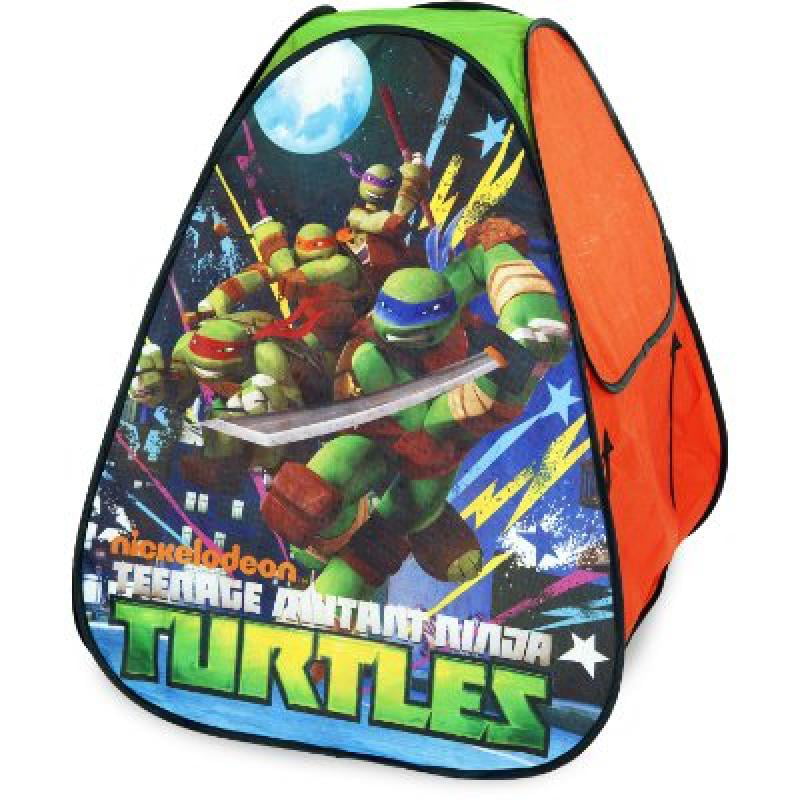 Large Kids TMNT Ninja Turtle Playhouse Tent w Tunnel Ports Fun Christmas Gift 