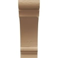 thumbnail image 2 of 5"W x 10"D x 15"H Classic Hughes Rough Cedar Woodgrain TimberThane Corbel, Primed Tan, 2 of 6