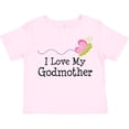 thumbnail image 3 of Inktastic I Love My Godmother Girls Toddler T-Shirt, 3 of 5