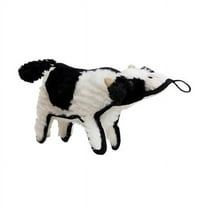 Steel Dog USA Ruffian Hoofer Cow Dog Toy with Tennis Ball Inside